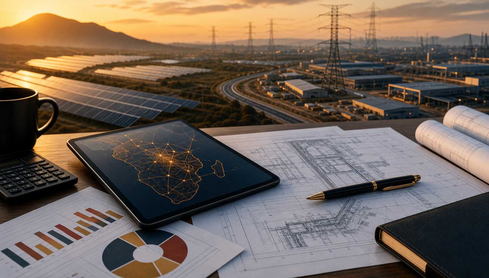 Infrastructure project advisory visual